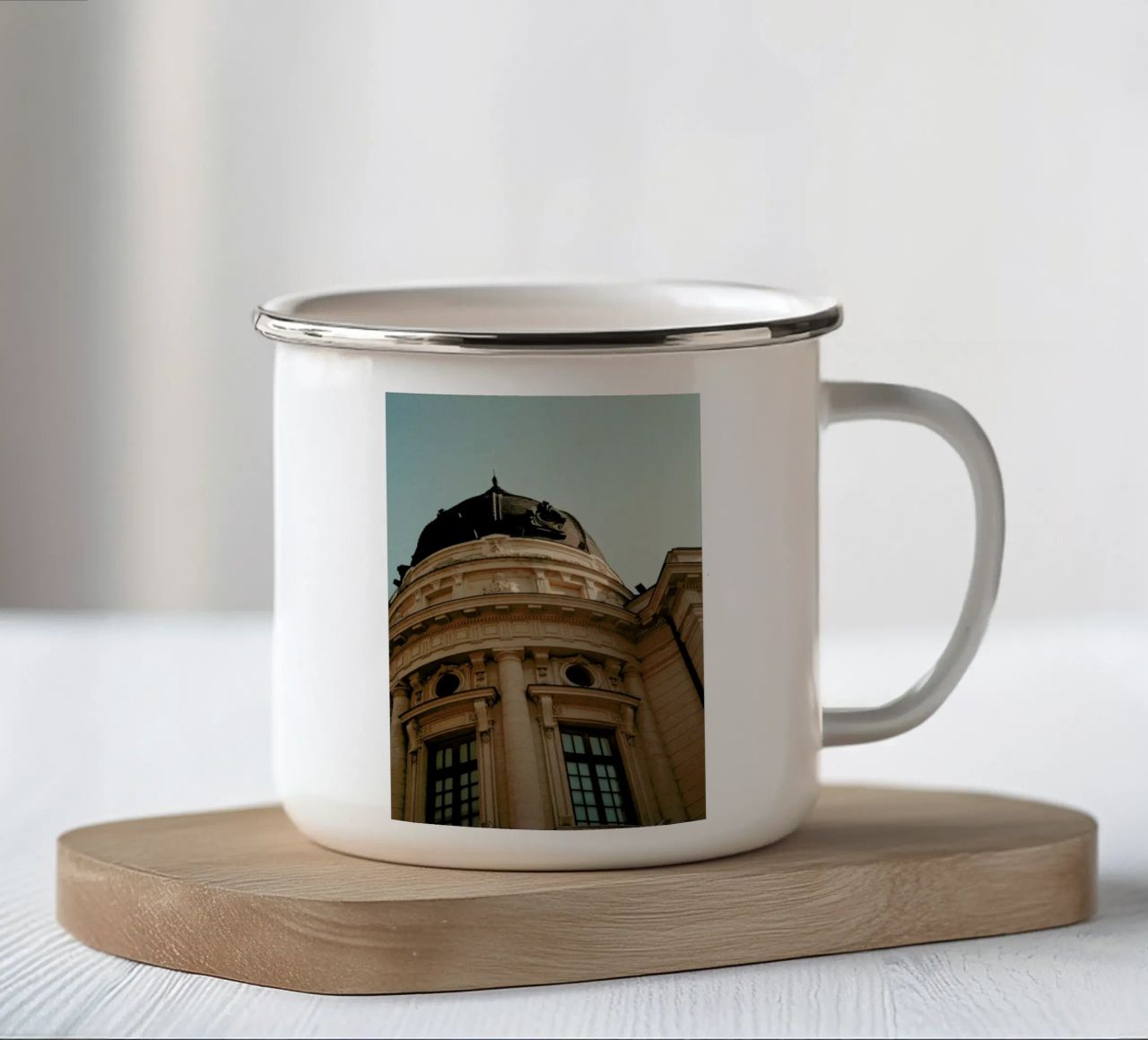 Analog Series Architecture In Bucharest tazza in smalto da Sebastian Hilgetag