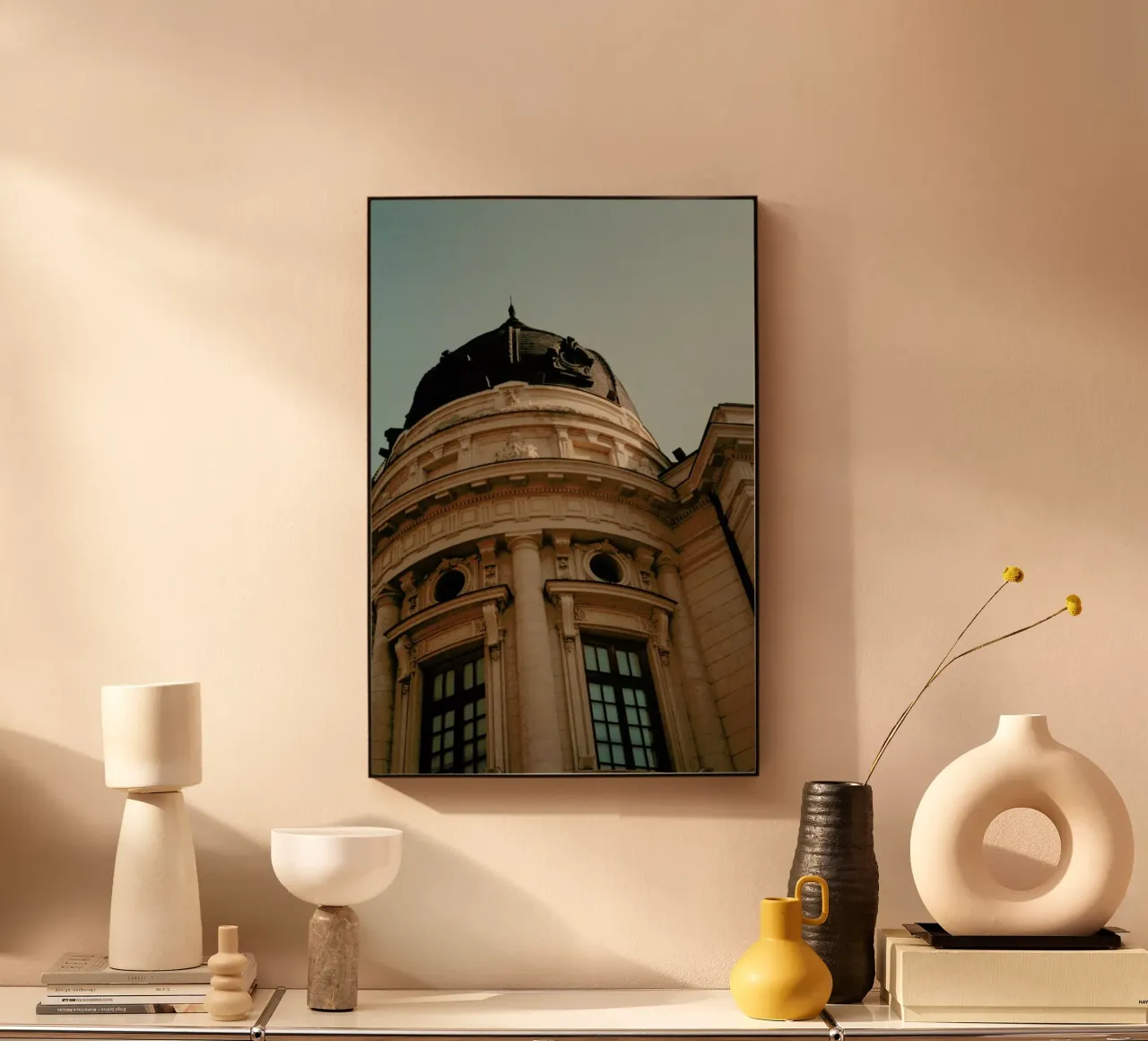 Analog Series Architecture In Bucharest plexiglas de Sebastian Hilgetag