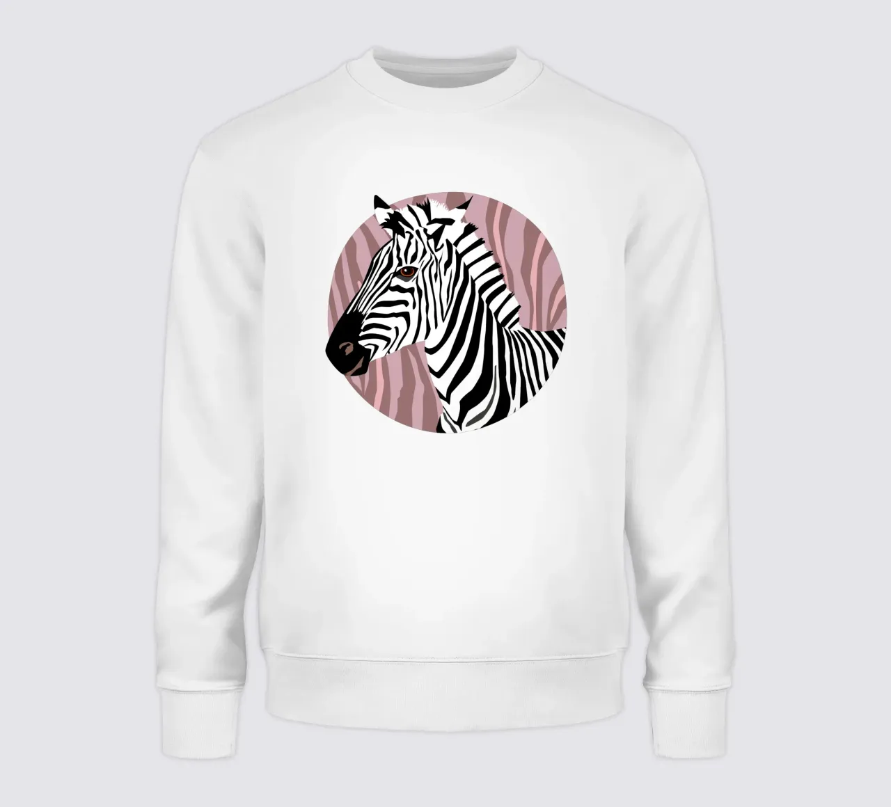 Zebra Vibes. Wild Life. felpa da CalliLetters