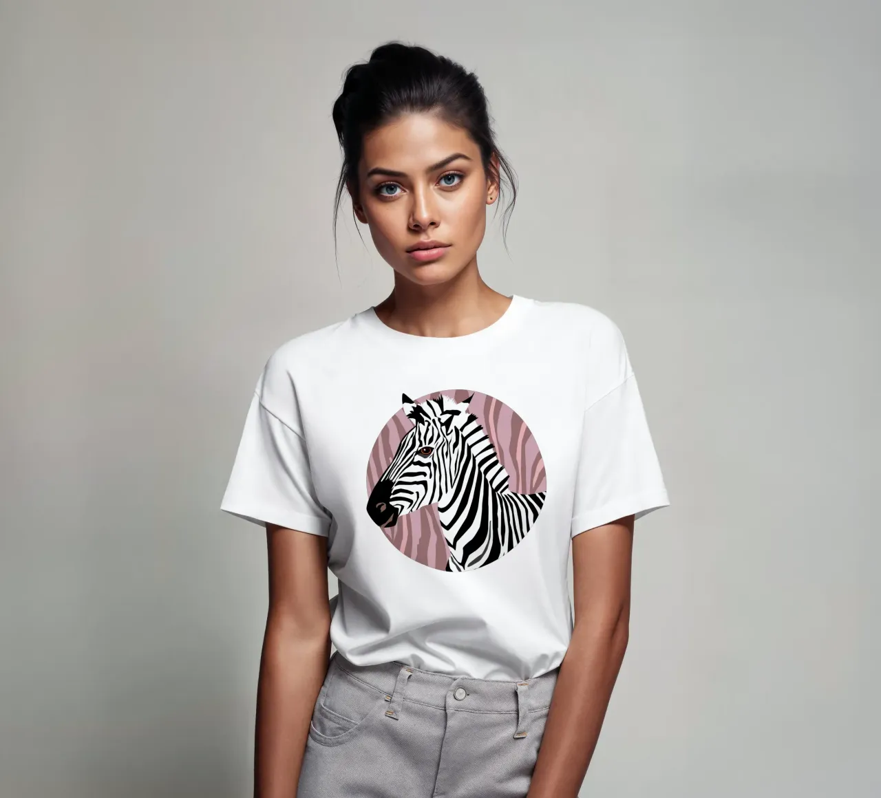 Zebra Vibes. Wild Life. t-shirt da CalliLetters