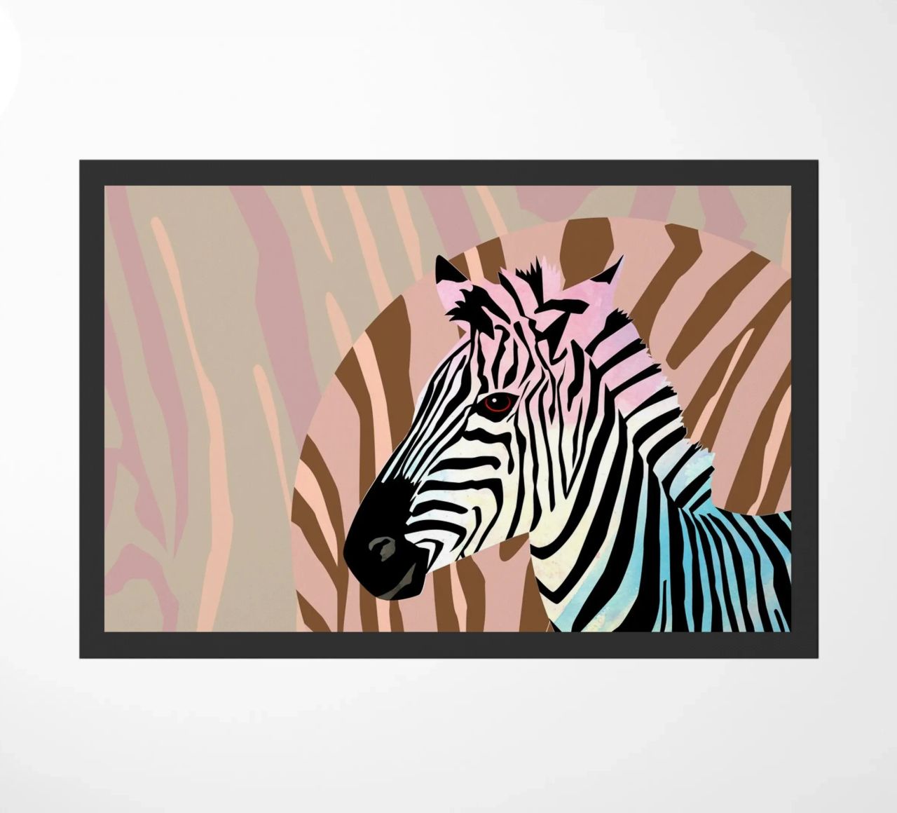 Zebra Vibes. Wild Life. zerbino da CalliLetters