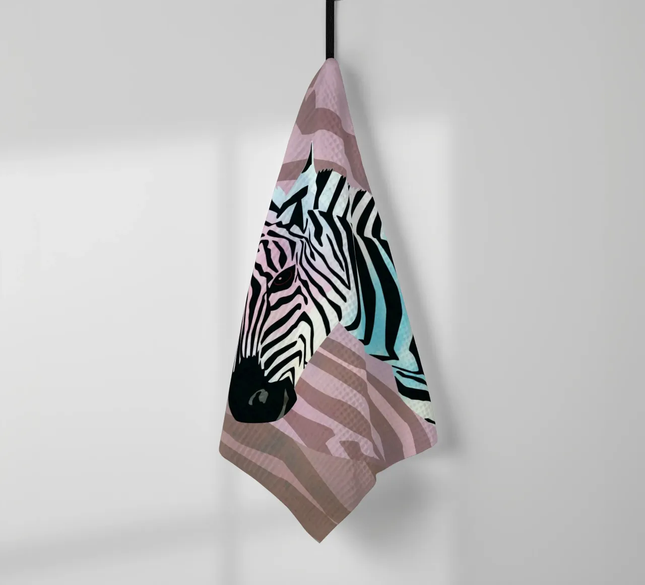 Zebra Vibes. Wild Life. canovaccio da cucina da CalliLetters