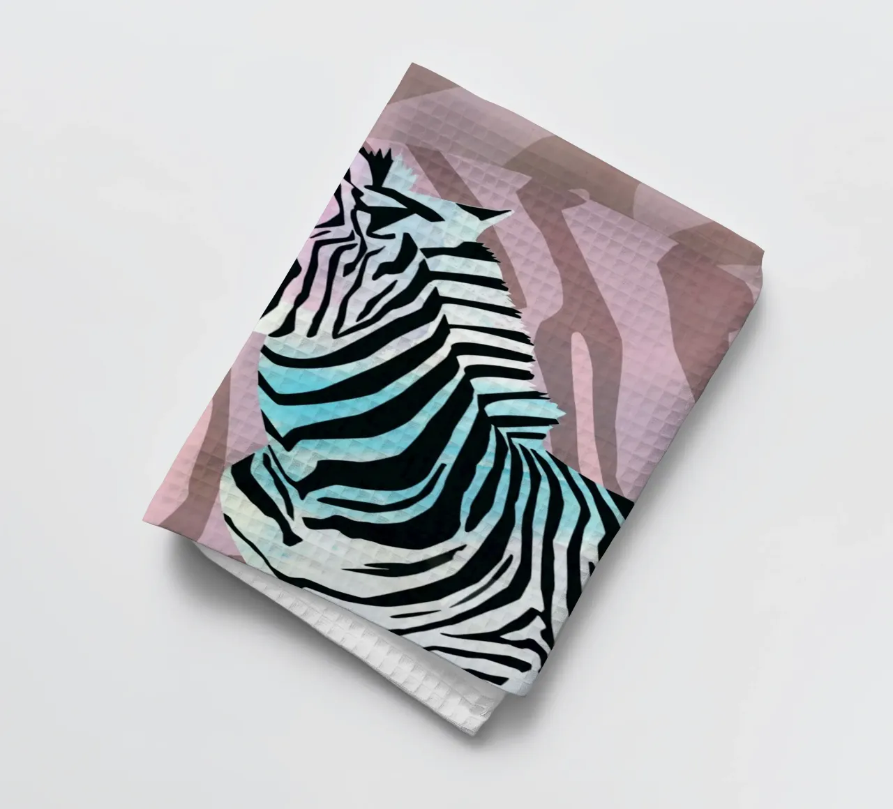 Zebra Vibes. Wild Life. canovaccio da cucina da CalliLetters