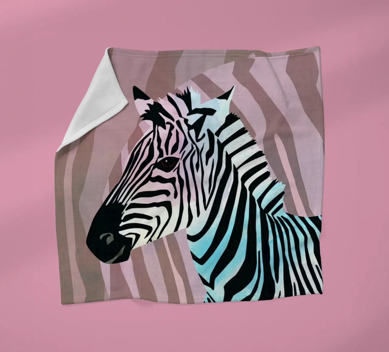 Zebra Vibes. Wild Life. coperta in pile da CalliLetters