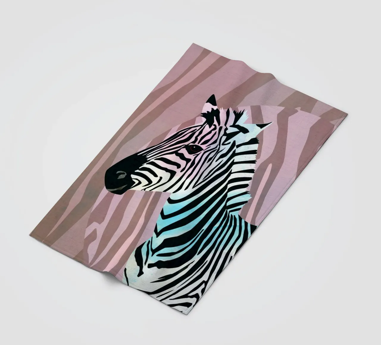 Zebra Vibes. Wild Life. coperta in pile da CalliLetters