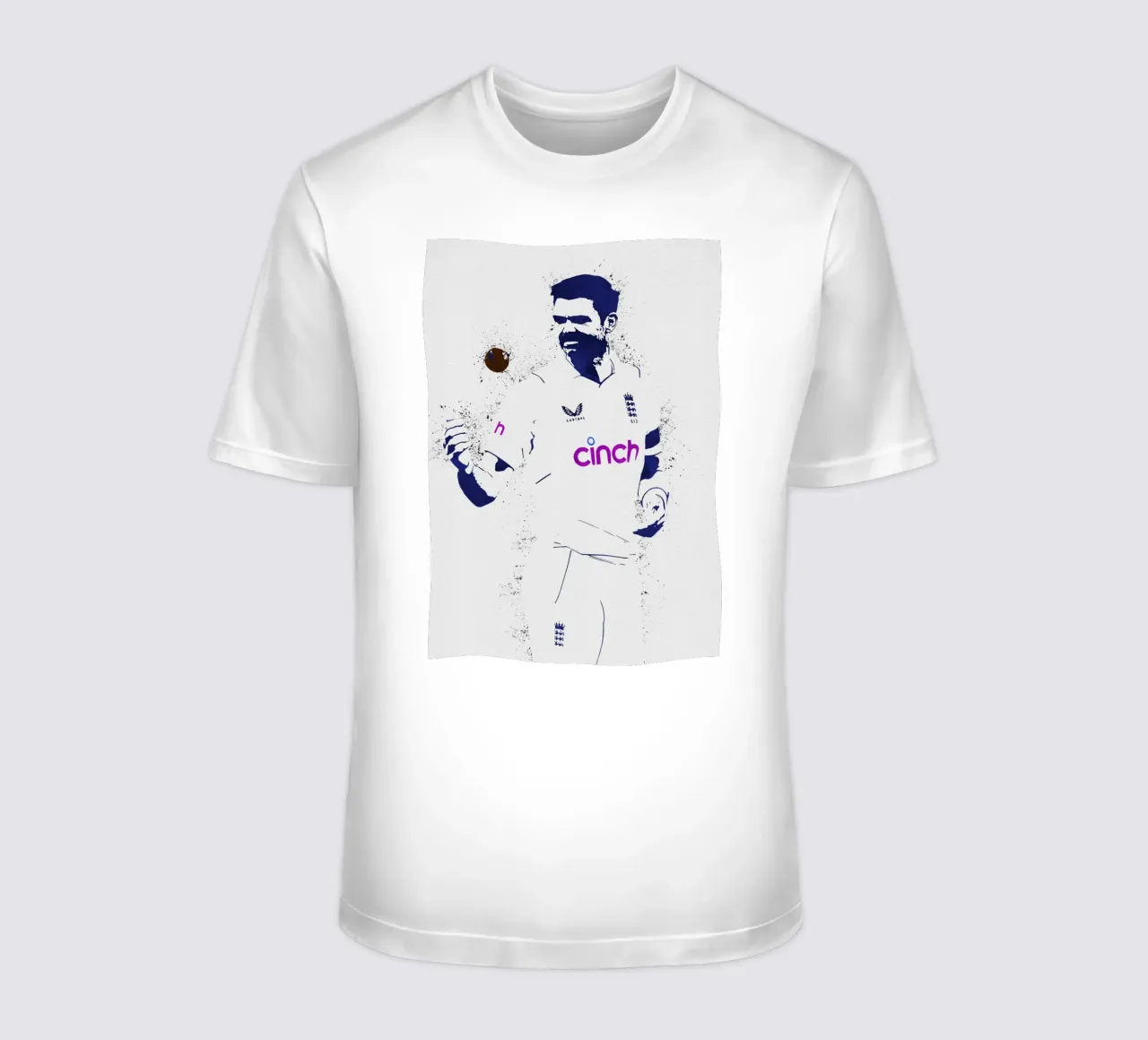 James Anderson t-shirt da tenten