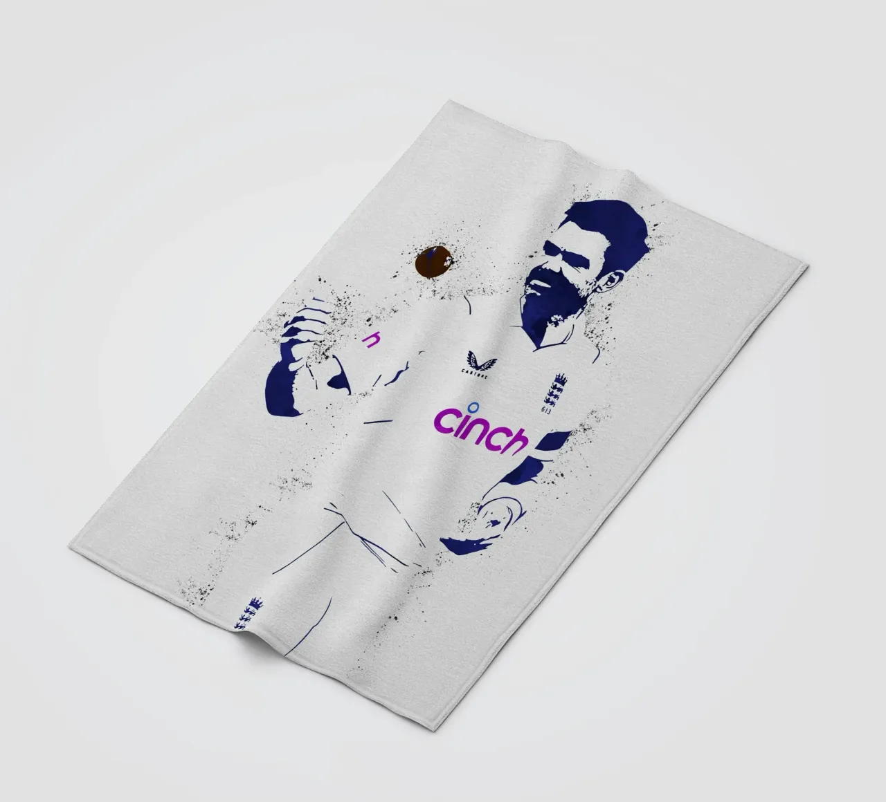 James Anderson coperta in pile da tenten