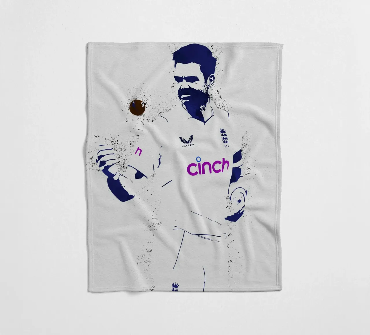 James Anderson coperta in pile da tenten