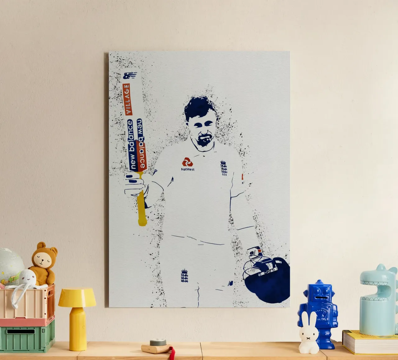 Joe Root alluminio dibond da tenten