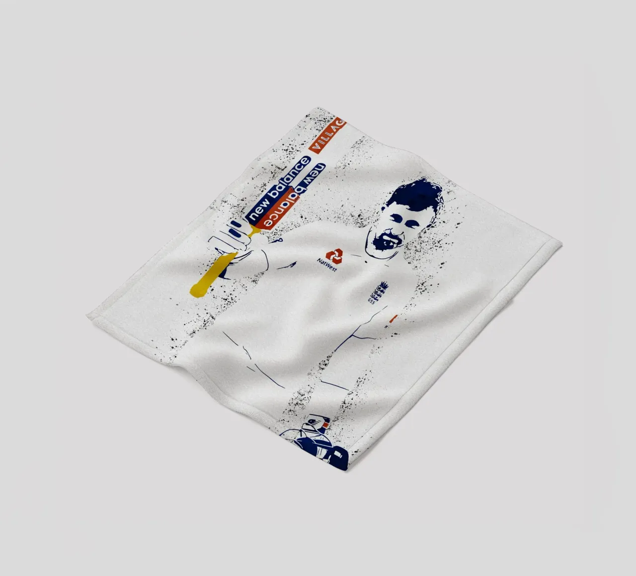 Joe Root coperta in pile da tenten