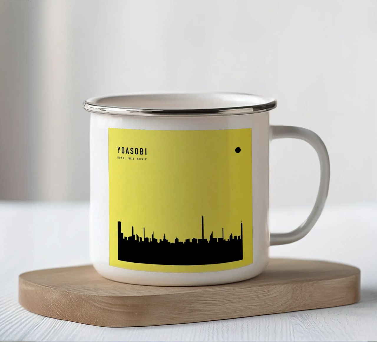 Yoasobi tazza in smalto da Natasha Shop
