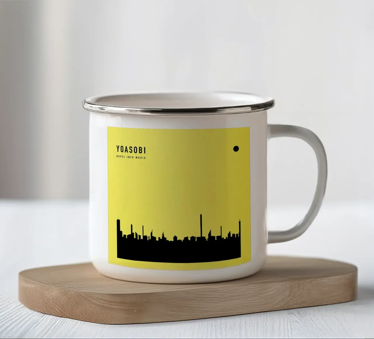 Yoasobi tazza in smalto da Natasha Shop