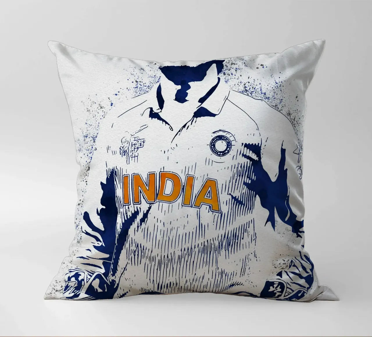 MS Dhoni cuscino da tenten