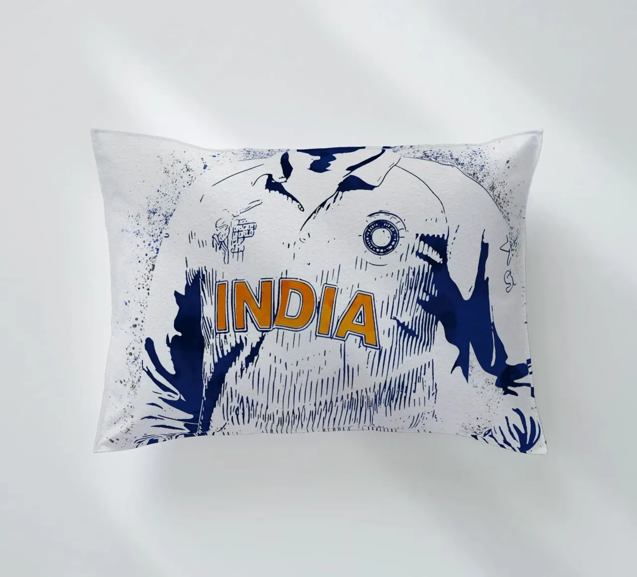 MS Dhoni cuscino da tenten
