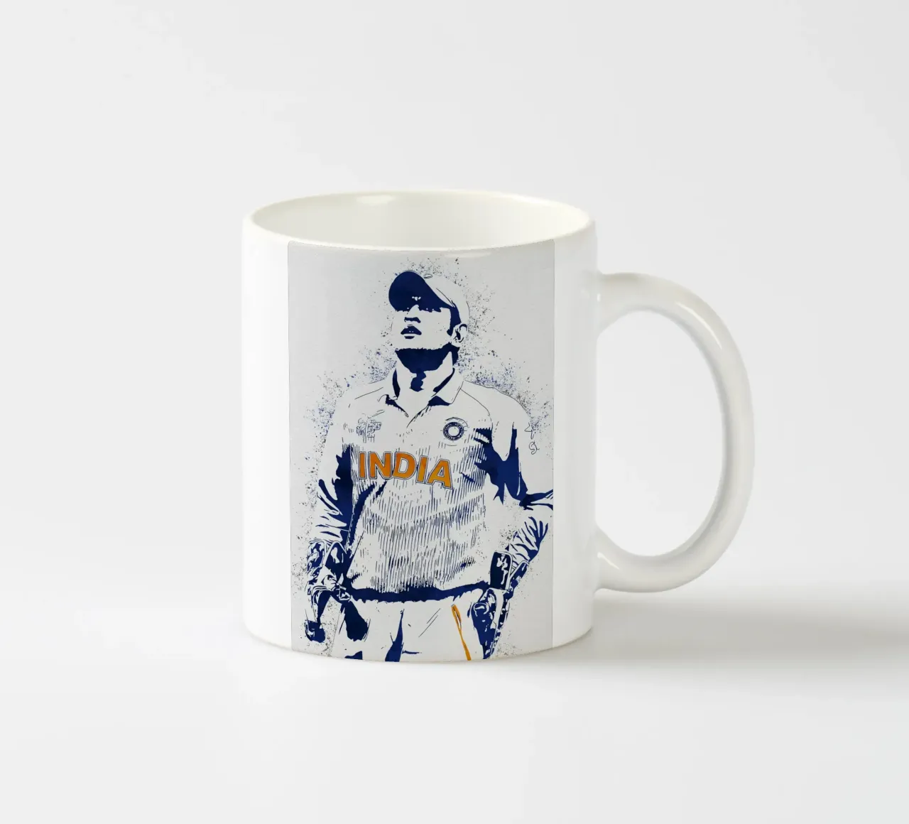 MS Dhoni tazza in ceramica da tenten