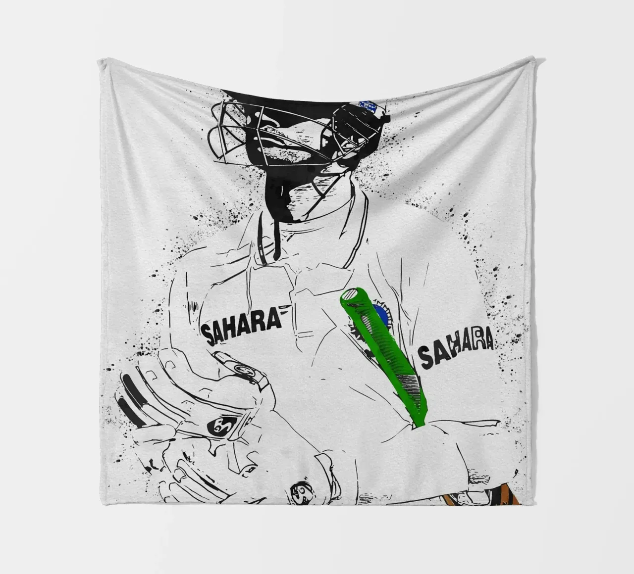 Rahul Dravid coperta in pile da tenten