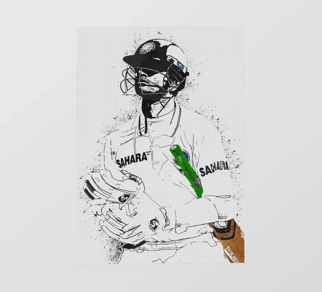 Rahul Dravid telo in pvc da tenten