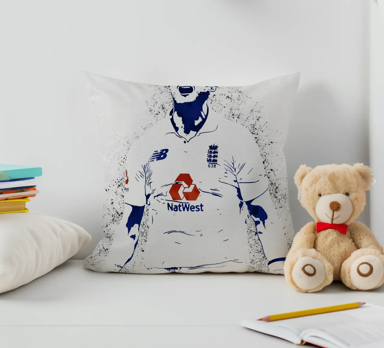 Stuart Broad cuscino da tenten
