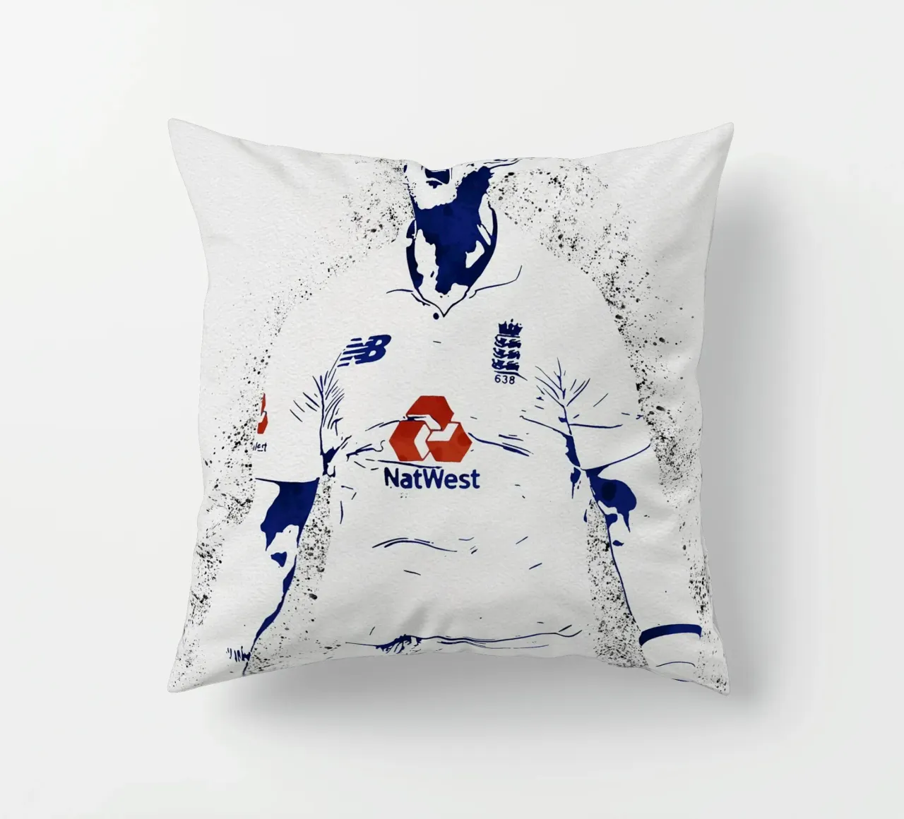 Stuart Broad cuscino da tenten