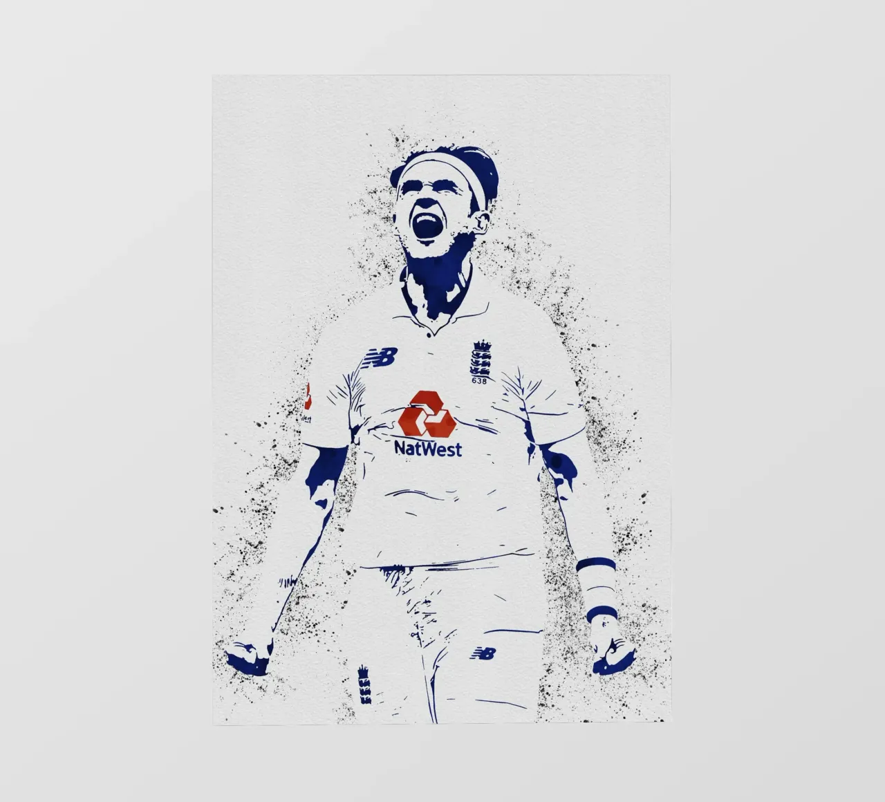 Stuart Broad pellicola backlit da tenten