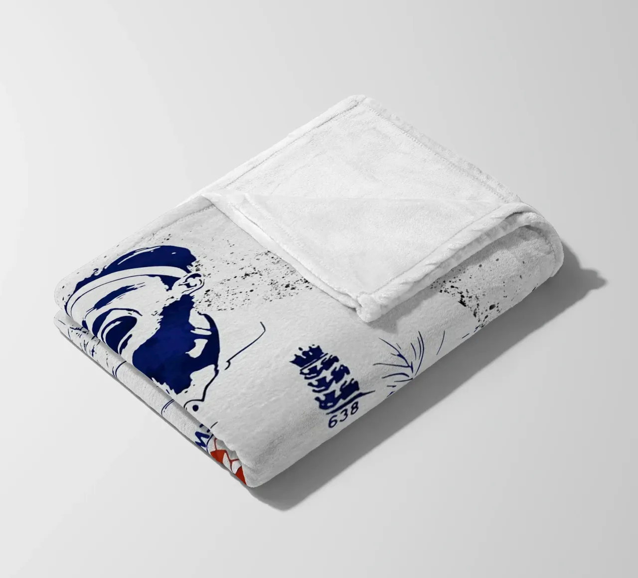 Stuart Broad coperta in pile da tenten