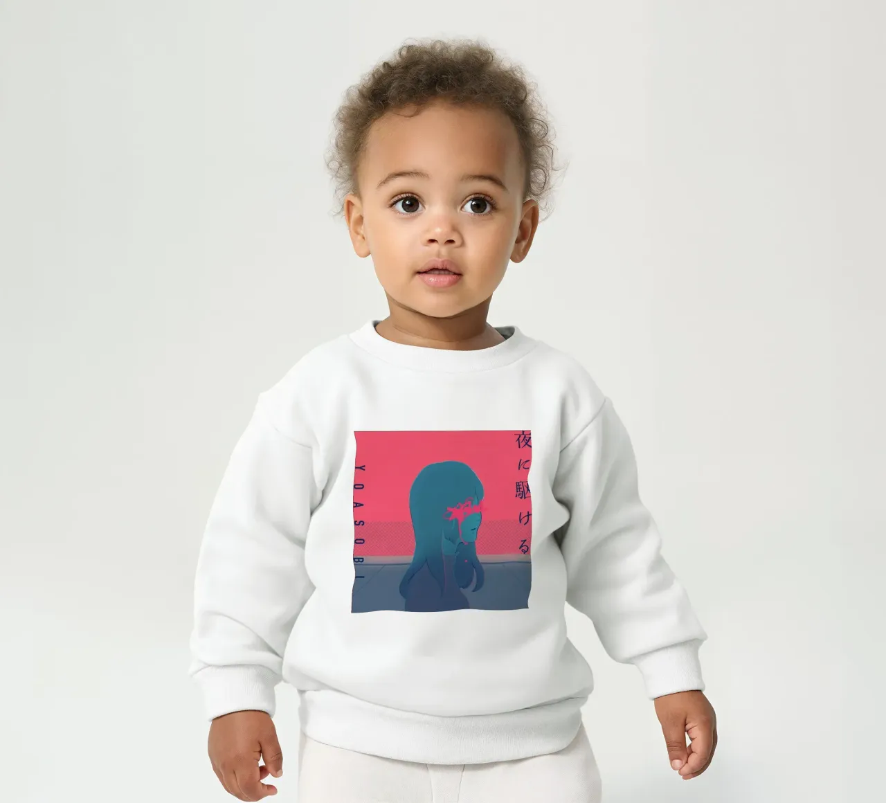 Yoru ni Kakeru baby sweatshirt by Natasha Shop