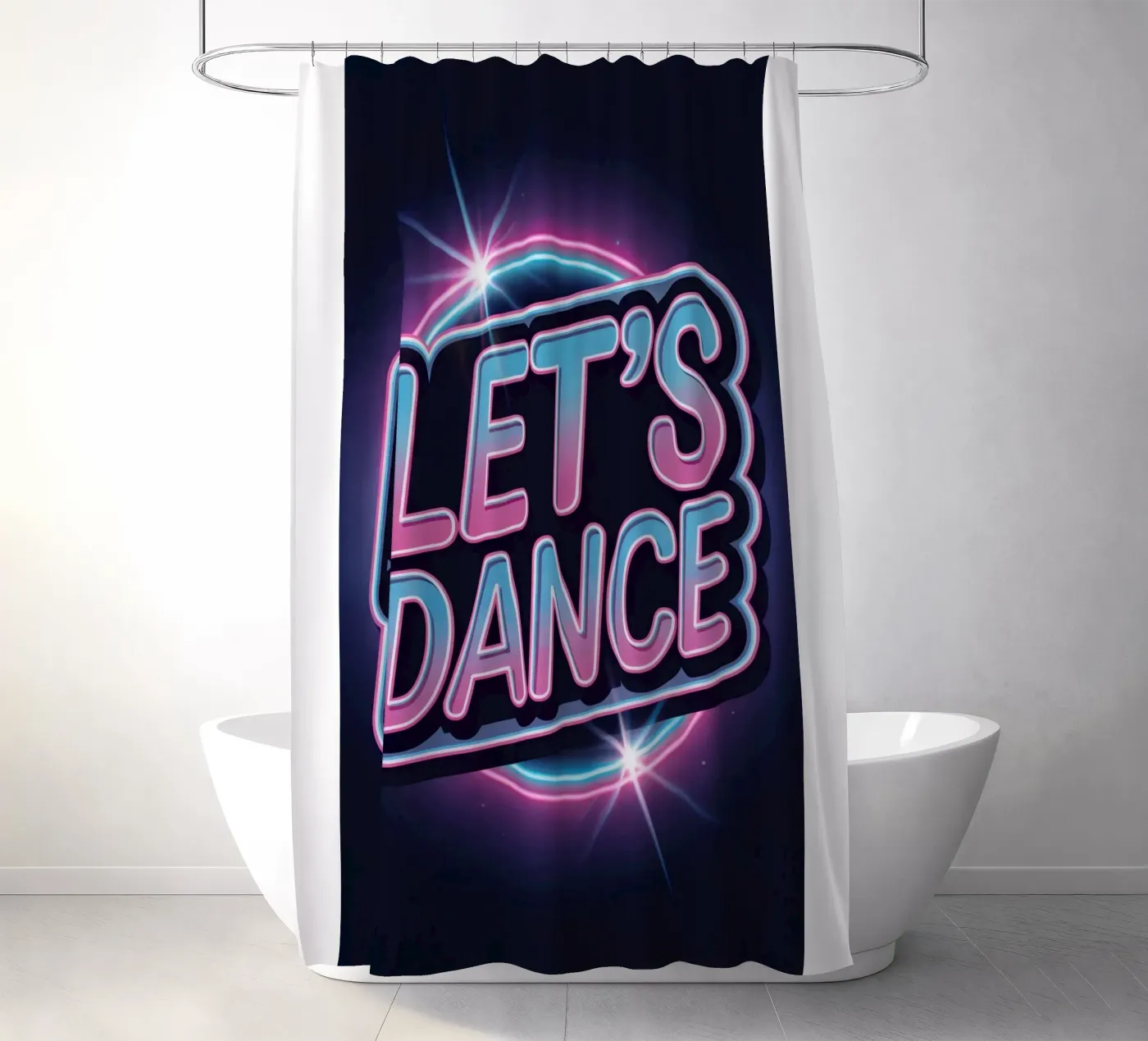 Let's dance Duschvorhang von RB-Quotes