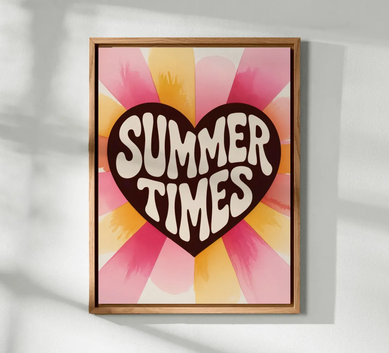 Summer mood alu-dibond by RB-Quotes