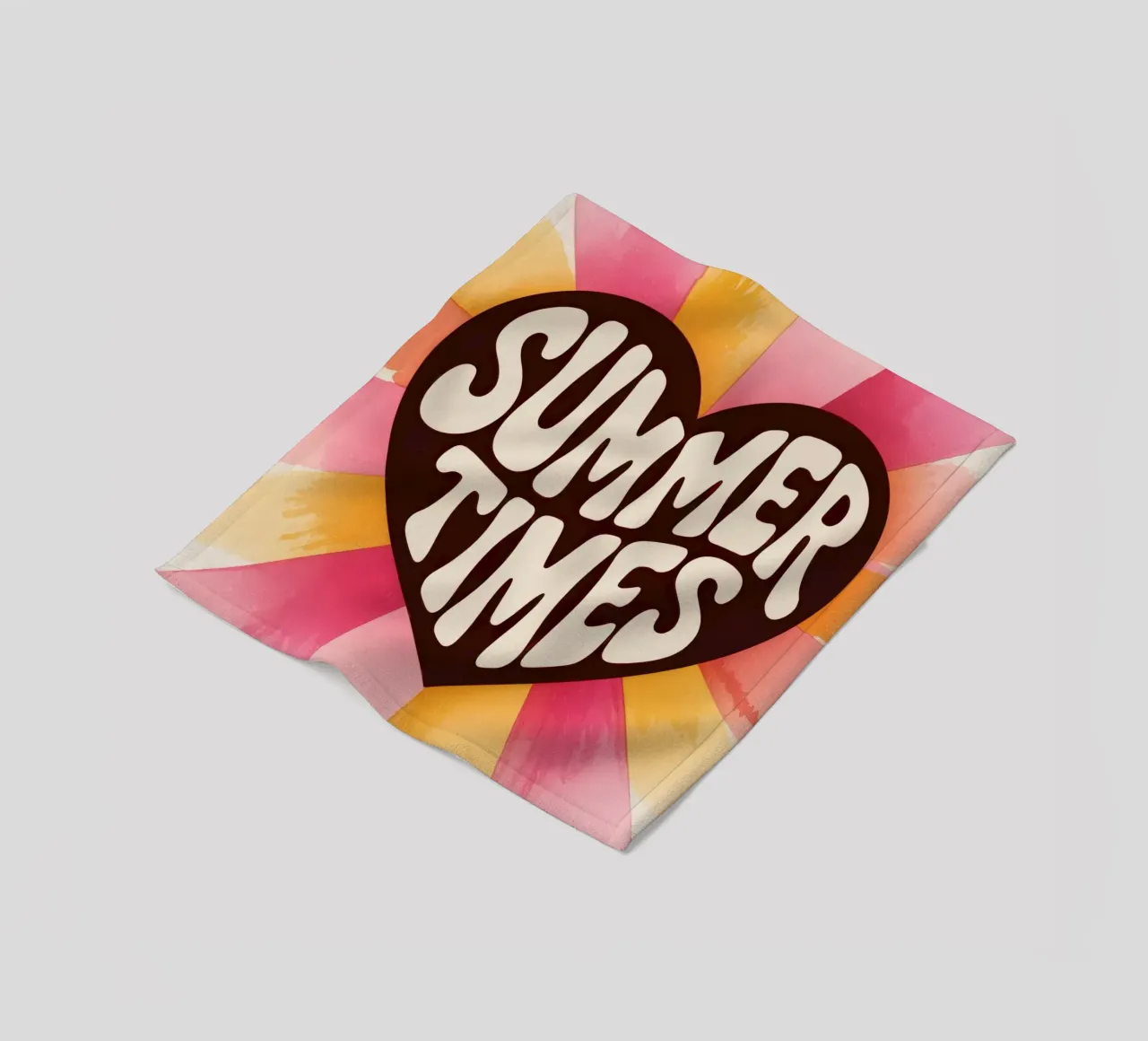 Summer mood fleece blanket by RB-Quotes