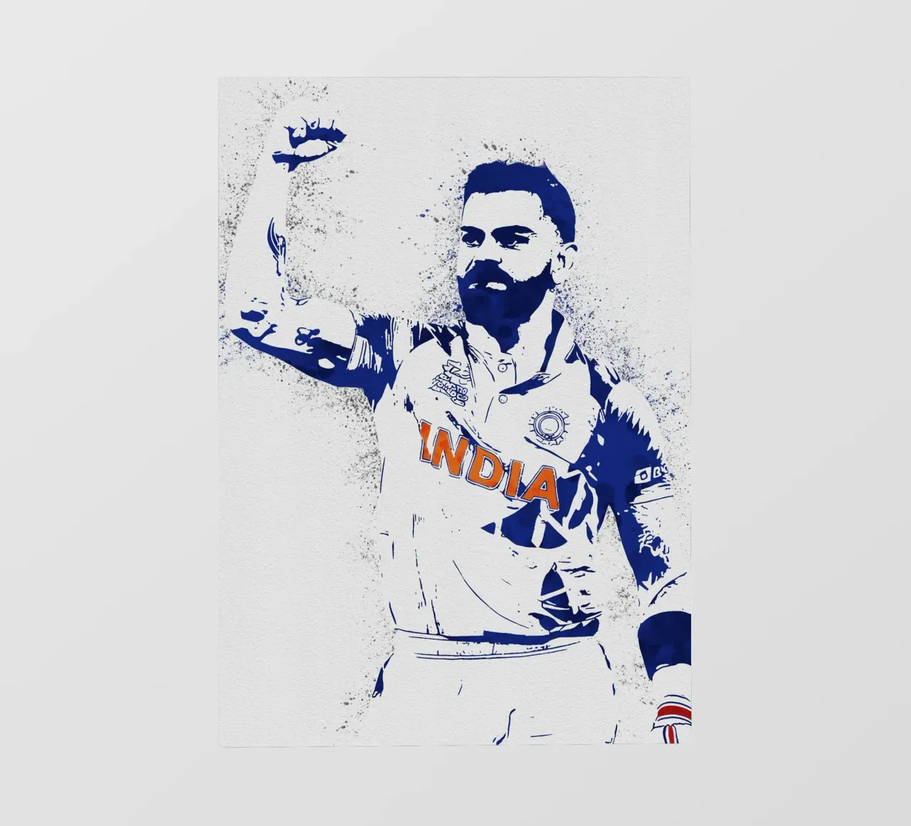 Virat Kohli telo in pvc da tenten