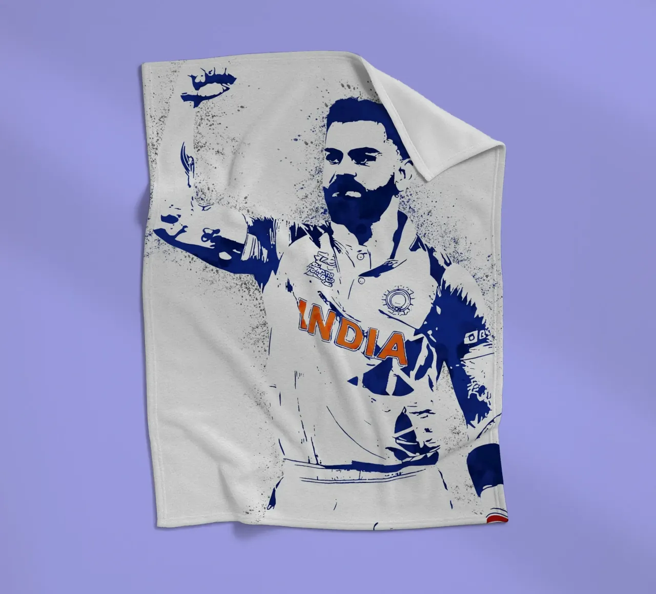 Virat Kohli Fleecedecke von tenten