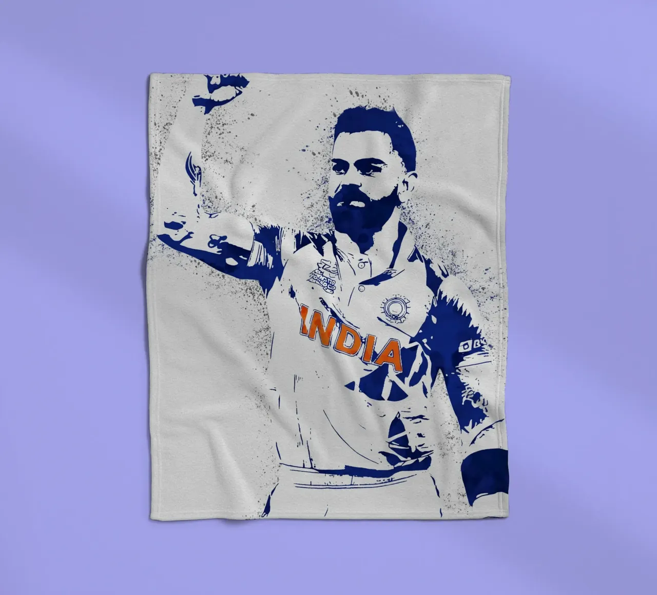 Virat Kohli Fleecedecke von tenten