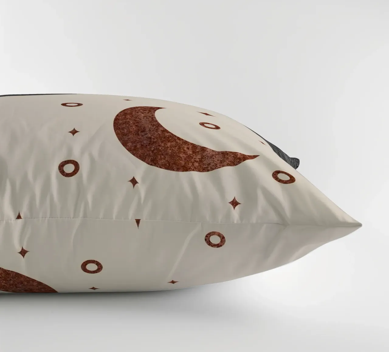 abstract moon and star cuscino da vintageshop