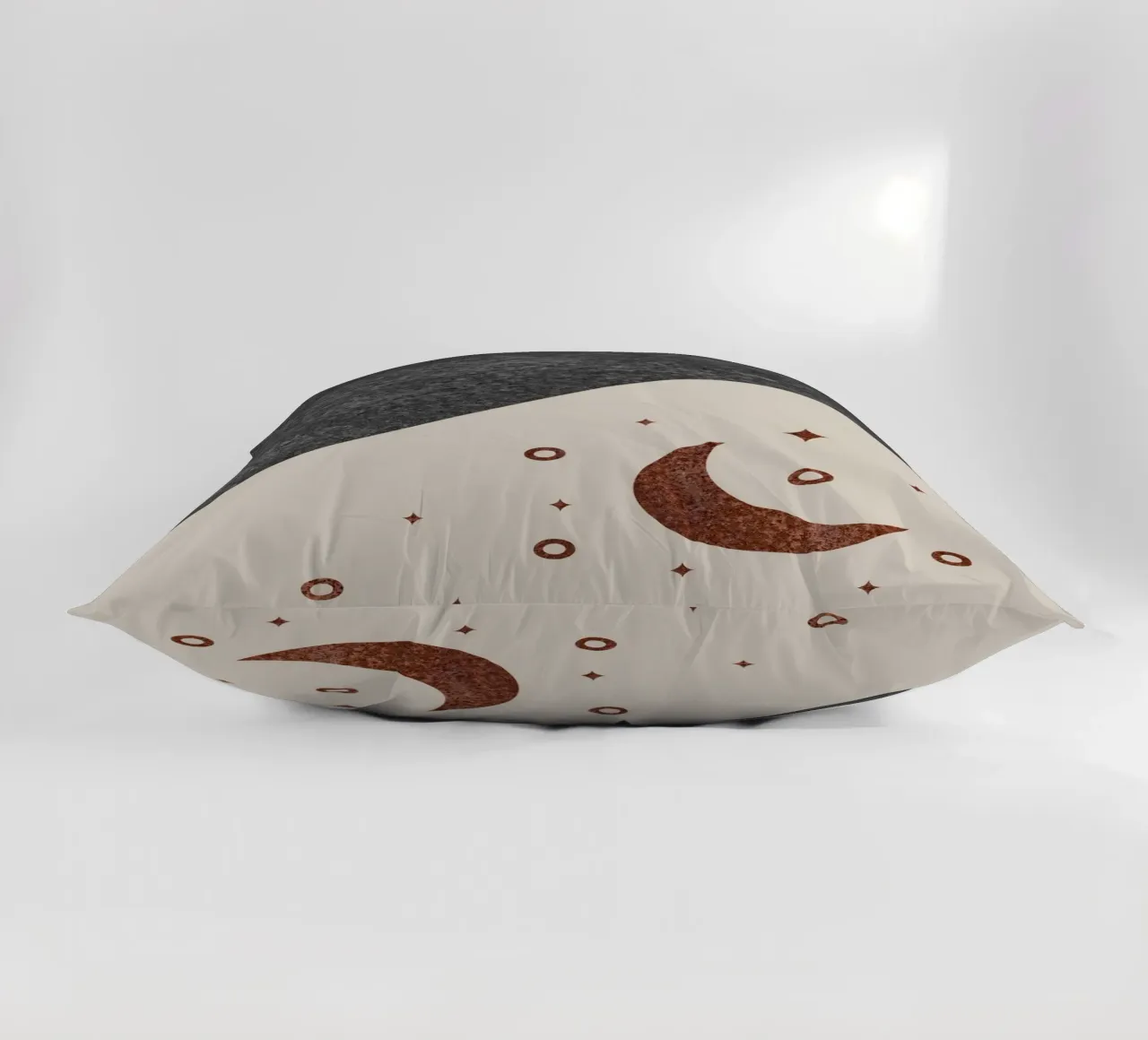 abstract moon and star cuscino da vintageshop