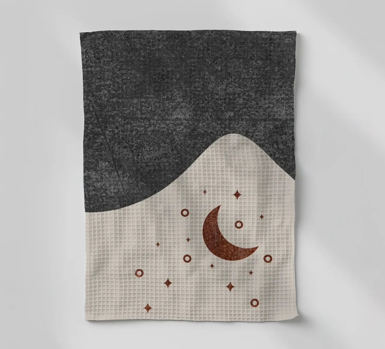 abstract moon and star canovaccio da cucina da vintageshop