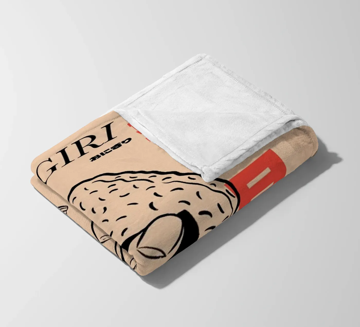 Onigiri Fleecedecke von Rafa Gomes
