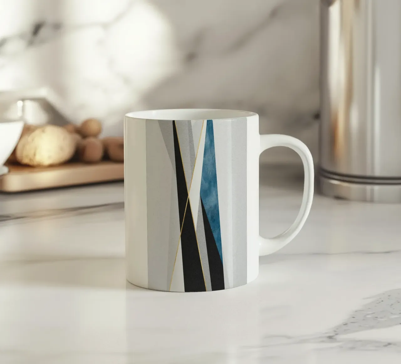 abstract clippings tazza in ceramica da vintageshop