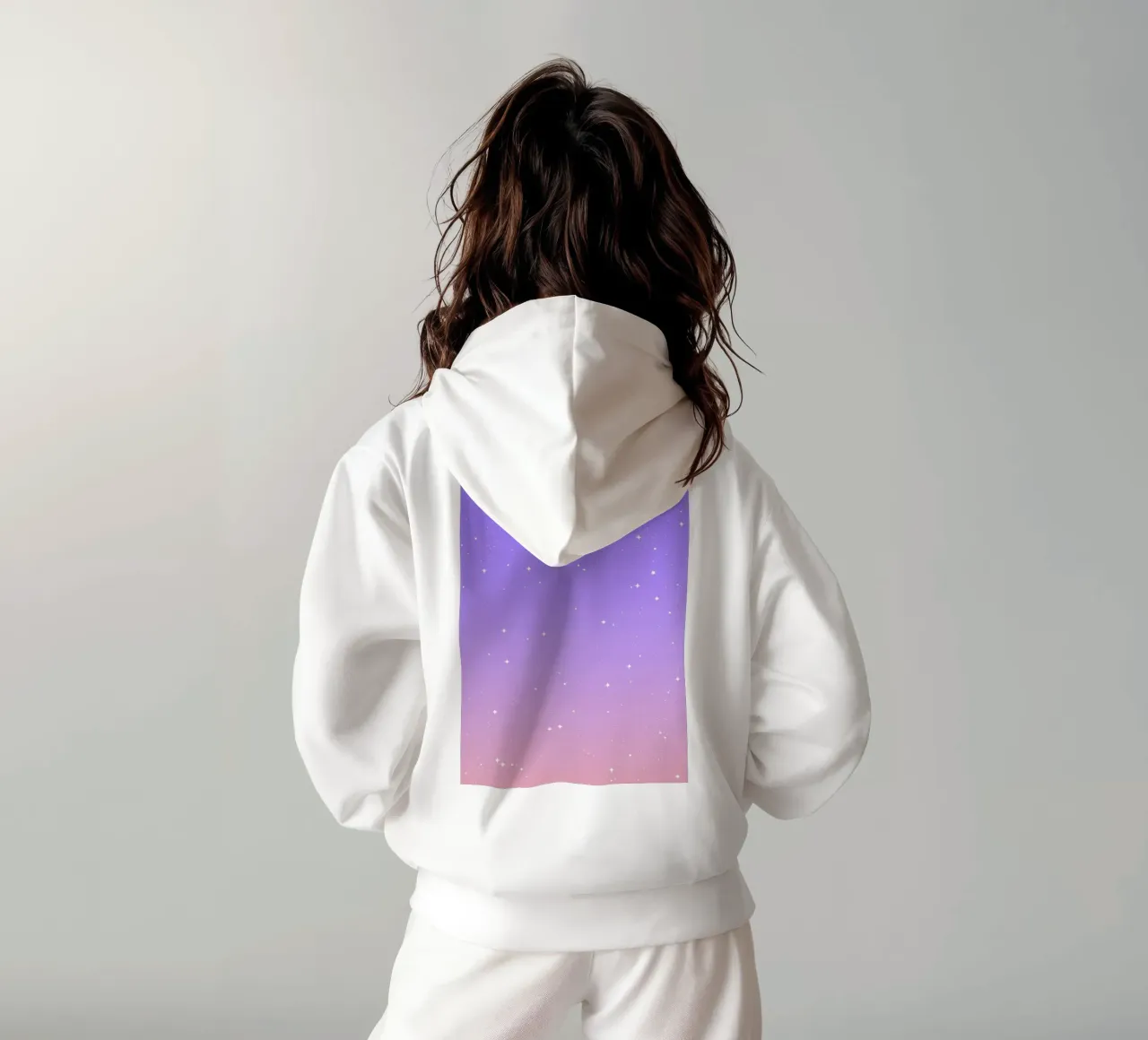 Continua a brillare Alba alla lavanda felpa con cappuccio da SilverPegasus