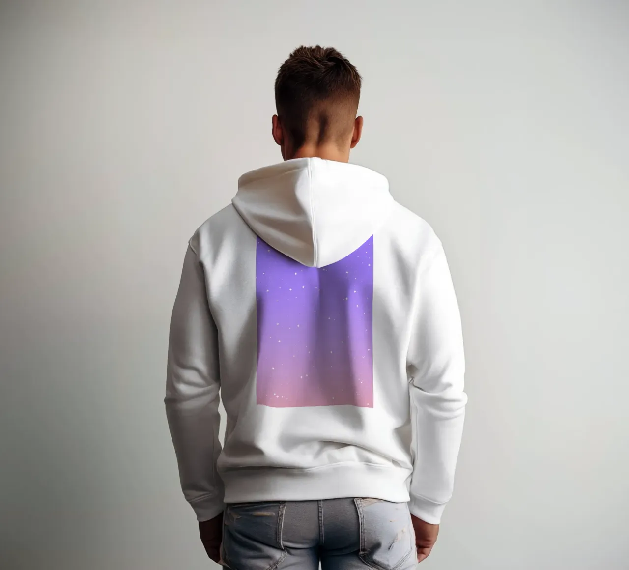 Continua a brillare Alba alla lavanda felpa con cappuccio da SilverPegasus