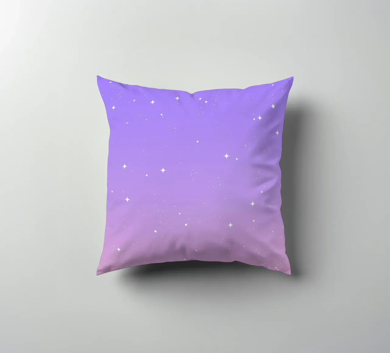 Continua a brillare Alba alla lavanda cuscino da SilverPegasus