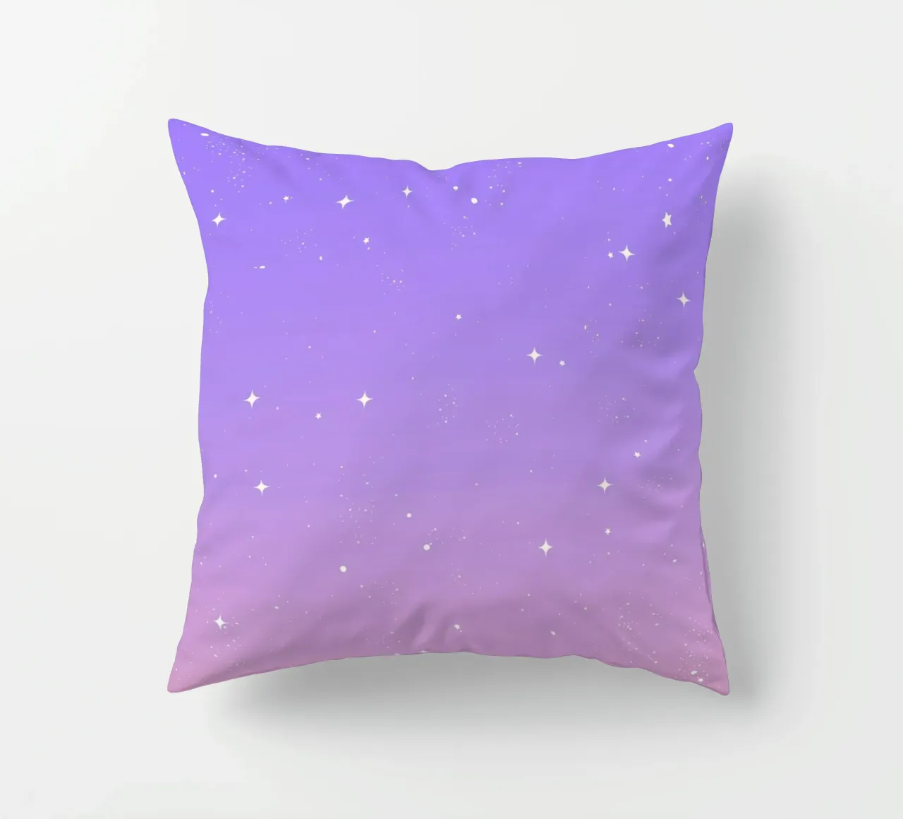 Continua a brillare Alba alla lavanda cuscino da SilverPegasus