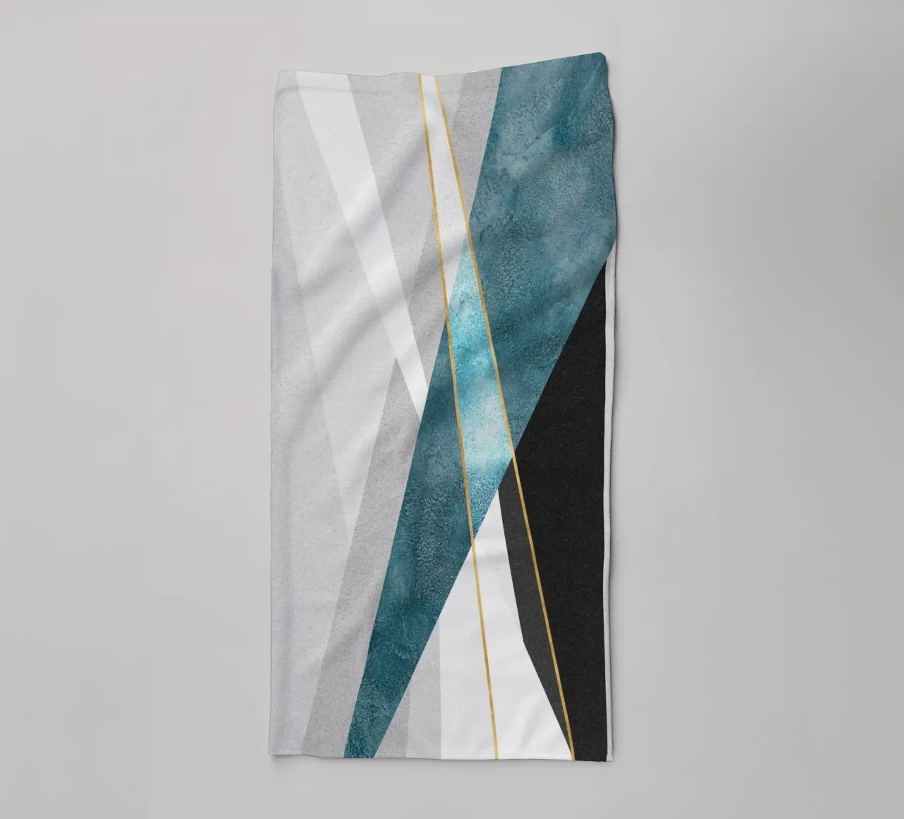 geometric abstract asciugamano da bagno da vintageshop