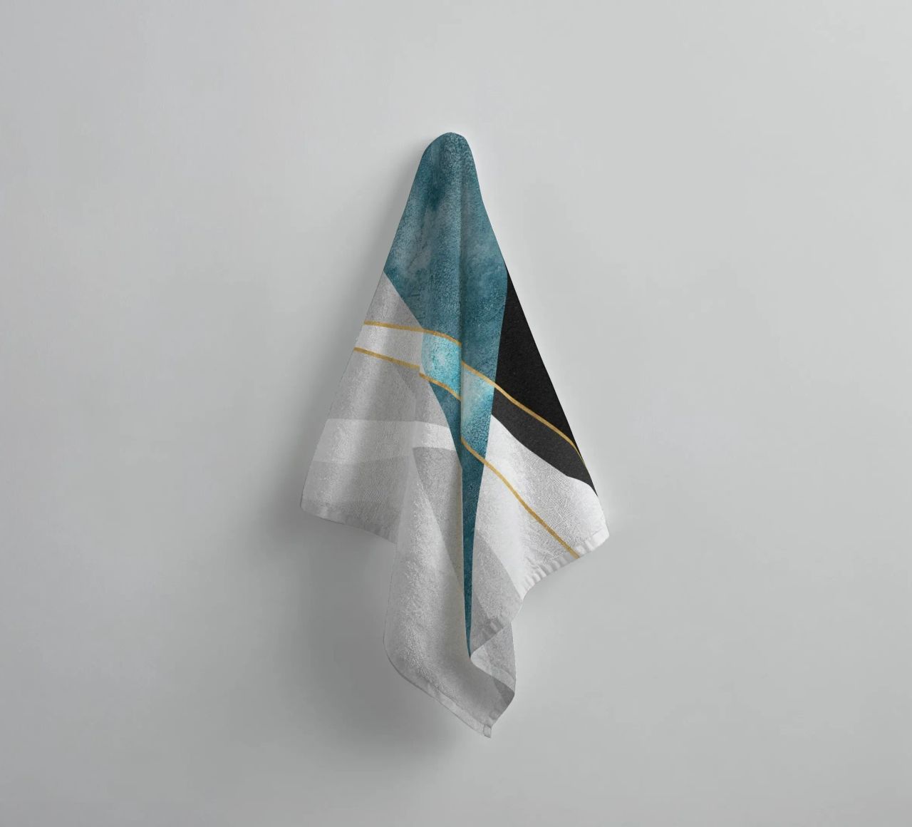 geometric abstract asciugamano da bagno da vintageshop