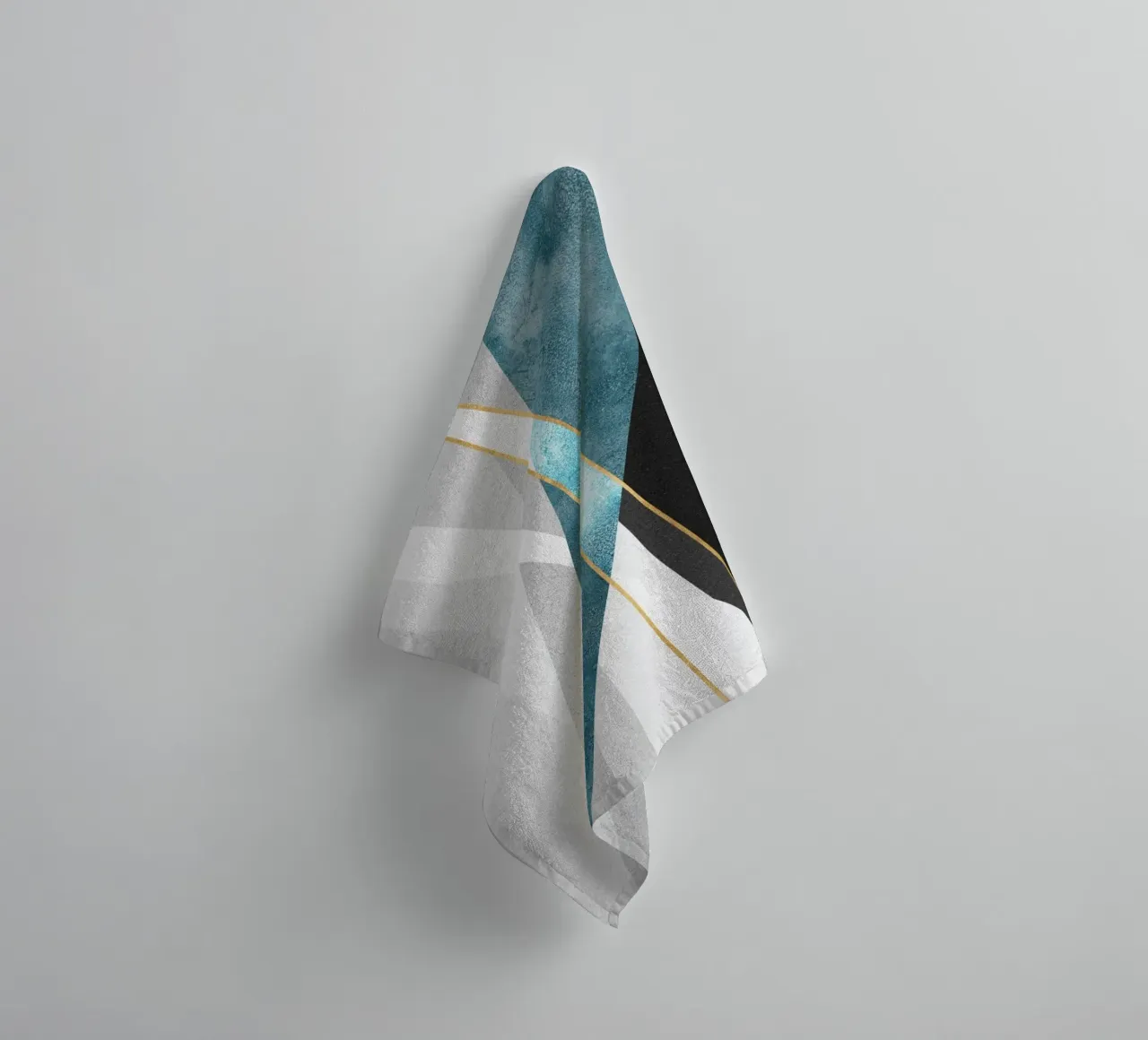 geometric abstract asciugamano da bagno da vintageshop