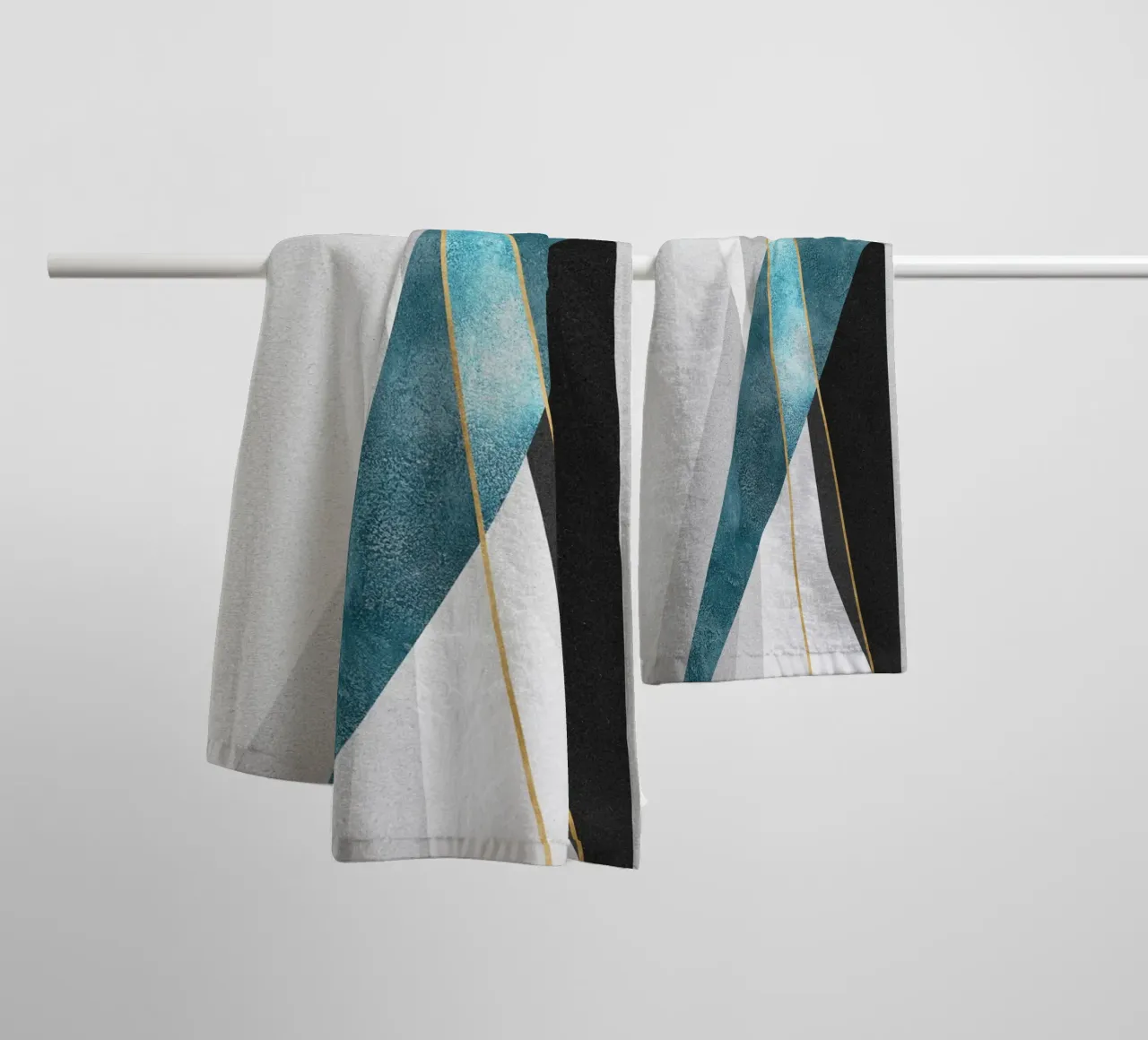 geometric abstract asciugamano da bagno da vintageshop
