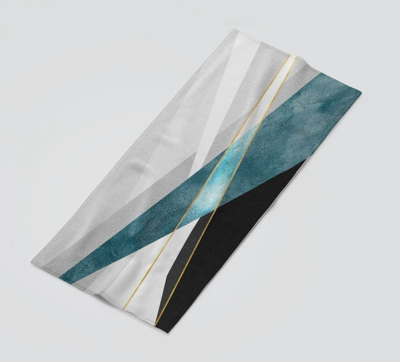 geometric abstract telo mare da vintageshop