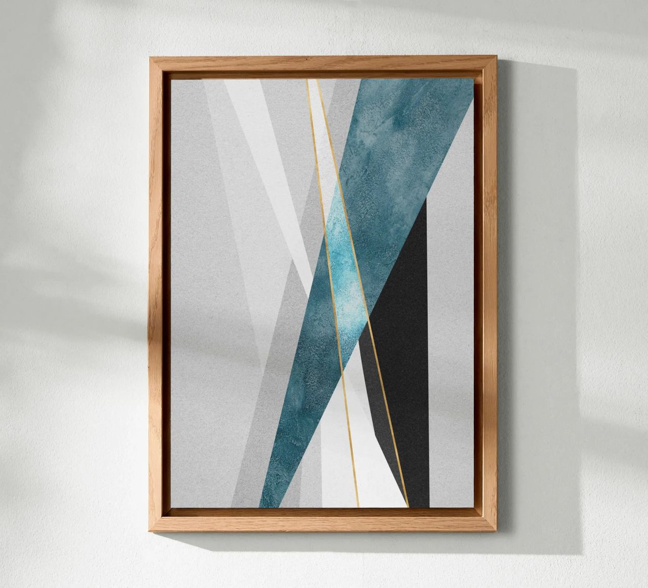 geometric abstract alluminio dibond da vintageshop