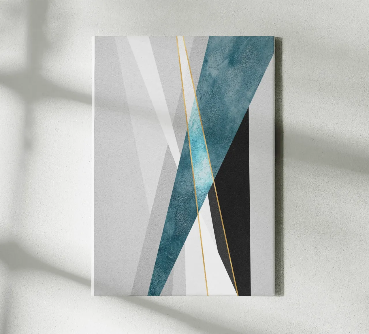 geometric abstract tela da vintageshop