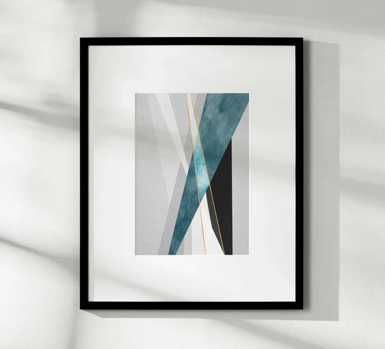 geometric abstract poster da vintageshop