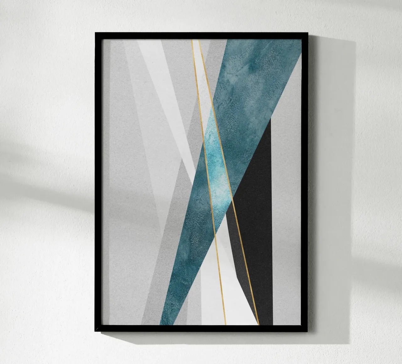 geometric abstract poster da vintageshop